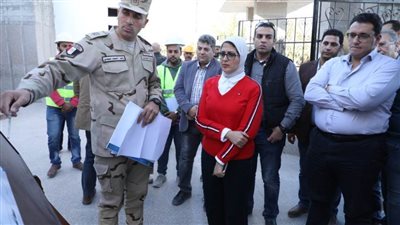 وزيرة الصحة تتفقد تطوير المنشآت بطابا ونويبع ودهب.. اليوم