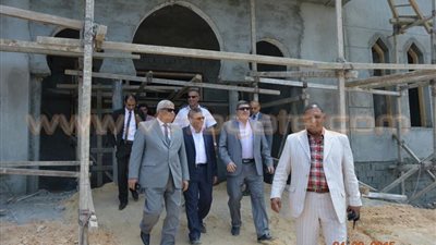 بالصور.. «محجوب» يتفقد مطار برج العرب استعدادا لاستقبال الحجاج