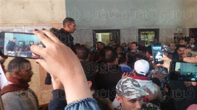 وصول محمد راجح لجلسة النطق بالحكم