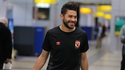 ياسر إبراهيم ينتظم في مران الأهلي عقب مباراة الاتحاد