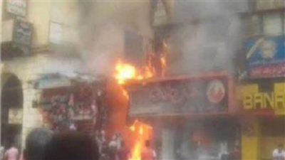 النيابة تنتدب المعمل الجنائي لمعاينة حريق شقة في حلوان 