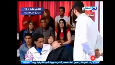 ريهام سعيد تعرض «فيديو» للحظة انهيار فتاة تعاني «مس الجن» داخل استوديو