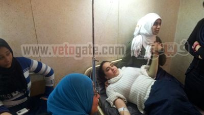 بالصور.. حالات تسمم جماعى بمدرسة ثانوى بالمنصورة