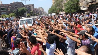 بالصور.. أنصار الإرهابية ينظمون مسيرات بمدن القليوبية