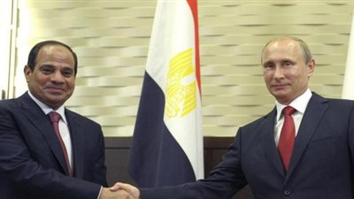 السيسي يبحث مع بوتين اتفاق التجارة الحرة وزيادة عدد السائحين الروس