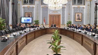 لجنة دراسة بيان الحكومة بالبرلمان تحيل تقريرها النهائي لعبد العال | صور