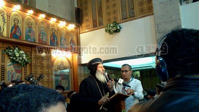 بالصور.. عشية تجليس الأنبا يوحنا أسقف شمال الجيزة