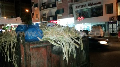 بالفيديو والصور.. «شانزليزيه» الغردقة.. شارع فقد بريقه سياحيا.. أصحاب المطاعم والمحال حولوه لمقلب قمامة.. الكلاب الضالة تلهو على سيارات السياح.. والمسئولون وشركات النظافة يرفعون شعار «ا