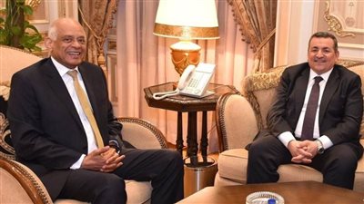 علي عبد العال يستقبل وزير الدولة للإعلام