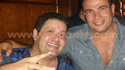 بالصور.. «الهضبة» في حفل عيد ميلاد المنتج تامر مرسي