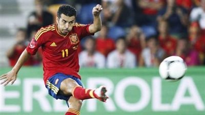 بيدرو: سعادتى لا توصف بالتسجيل فى مرمى الديوك