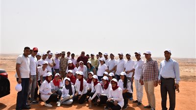 وفد من جامعة السادات يزور العاصمة الإدارية الجديدة