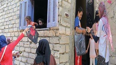 «رسالة» توزع 2000 شنطة مدرسية على الأطفال