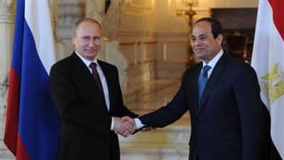 السيسي يشكر بوتين على حفاوة الاستقبال وحضور «ميديديف» حفل القناة