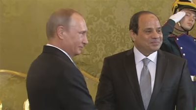 انتهاء قمة «السيسي وبوتين» وانضمام وفد البلدين