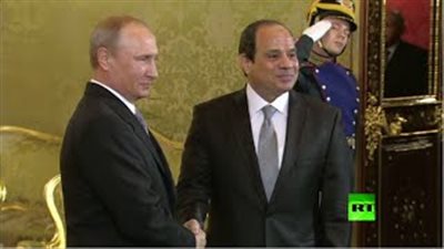 بالفيديو.. تفاصيل استقبال بوتين لـ«السيسي» في الكرملين