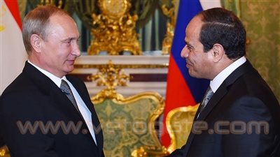 «بوتين»: تطور التعاون الثنائي بين القاهرة وموسكو