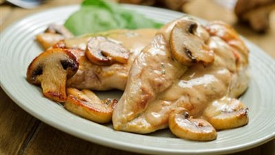 بيكاتا الدجاج بالمشروم من مطبخ الشيف الحداد