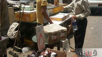 بالصور.. حملة لإزالة الإشغالات المخالفة بحي العرب في بورسعيد