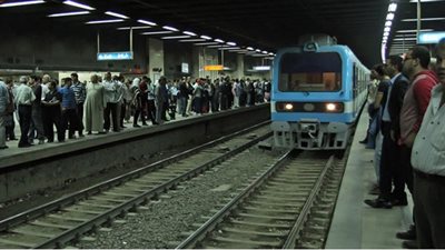 انتظام حركة المترو في أول أيام غلق محطة المرج الجديدة