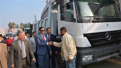 35 مليون جنيه لرفع كفاءة سيارات النظافة في الدقهلية