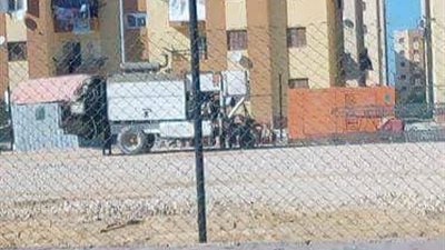 بدء العمل في أحدث مركز رياضي بالحي الإماراتي ببورسعيد (صور)