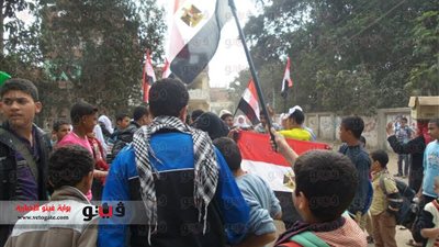 بالصور.. مسيرة لطلاب المحظورة لمرور مائة يوم على فض رابعة والنهضة