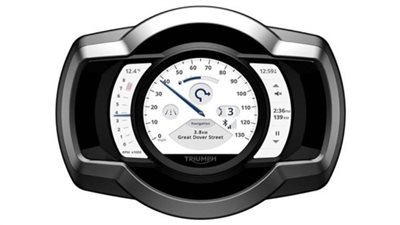 تريومف تكشف عن نظام لدمج الهواتف الذكية بدراجاتها النارية