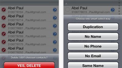 أبل يتيح تطبيقًا لحذف الأسماء المكررة من 