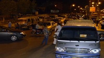 عودة الحركة المرورية بشارع الهرم وتكثيف أمني بالنهضة