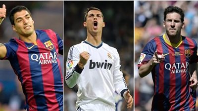 اليوم.. اختيار أفضل لاعب في أوربا بين ميسي ورونالدو وسواريز