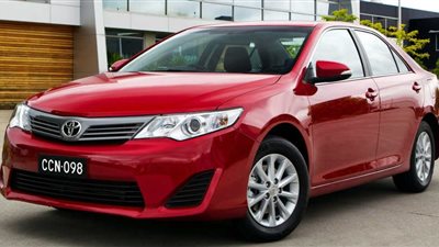 230 ألف جنيه جمارك السيارة «تويوتا كامرى» وارد السعودية