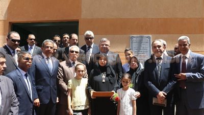 بالصور.. وزير الاتصالات يفتتح مكتب بريد الشهيد سيد فوزي ببورسعيد