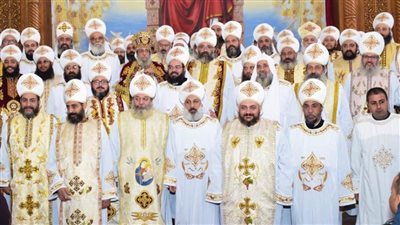 الأنبا توماس يدشن كنيسة الملاك رافائيل بالتتالية بعد تجديدها