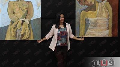 بالصور.. طالبة بفنون جميلة تتضامن مع صديقتها بمشروع تخرج عن مرض السرطان