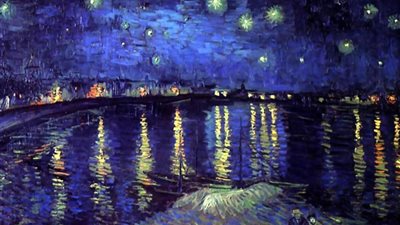 أول لوحة لـ