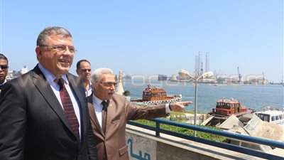 خالد نجم من بورسعيد: دعم محور قناة السويس بوسائل اتصالات حديثة