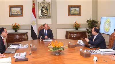 تفاصيل اجتماع السيسي مع وزير المالية بحضور مدبولي