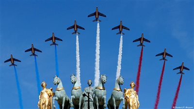 فرنسا تحتفل بالعيد الوطني بحضور ترامب كضيف شرف