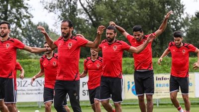 الأهلي ينهي مرانه المسائي في كرواتيا