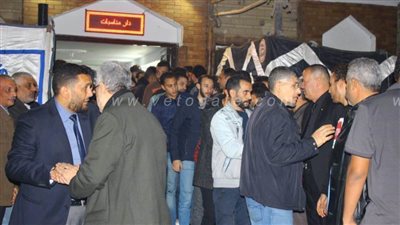 غياب نجوم الكرة عن عزاء الحكم مدحت عبد العزيز | صور 