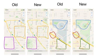أبل تضيف تحديثا جديدا لخرائطها مع إصدارها الأخير من iOS 12