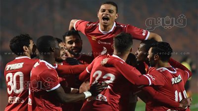 15 صورة ترصد فرحة لاعبي الأهلي بالفوز على الاتحاد السكندري