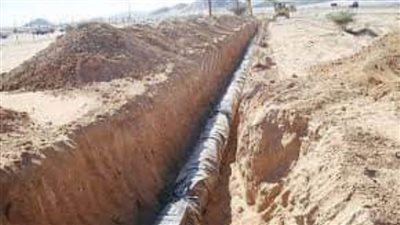 الوادى الجديد تنفذ مشروع صرف صحي لمدينة باريس بتكلفة ٧٦ مليون جنيه