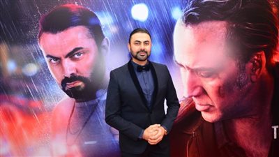 خيري بشارة وأمير رمسيس في العرض الخاص لفيلم محمد كريم ونيكولاس كيدج 