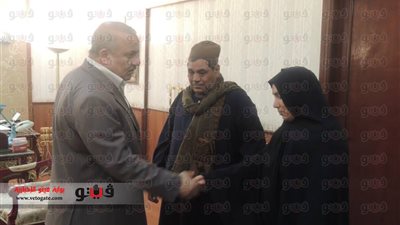 بالصور.. مدير أمن الشرقية يكرم أسرة شهيد الواجب بشمال سيناء