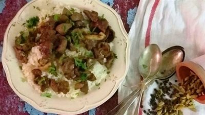 حضري الأرز بالكلاوي على طريقة الشيف نيفين