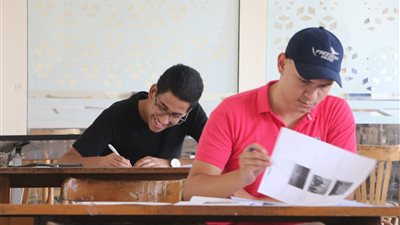 انطلاق أول أيام اختبارات القدرات بفنون جميلة حلوان (صور)