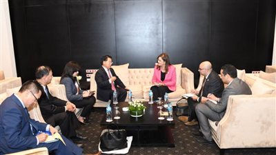 وزيرة التخطيط تبحث مع المدير العام لليونيدو أوجه التعاون المشترك