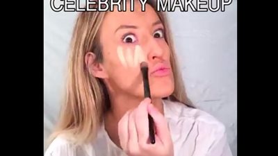 بالفيديو.. امرأة تحول نفسها إلى مايكل جاكسون وجوليا روبرتس بالمكياج